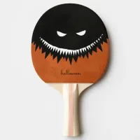 Halloween Monster Ping Pong Paddle