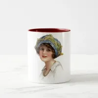 Vintage Lady Coronet With Lace Mug