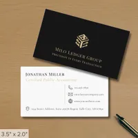 Minimalist Luxury Professional Business Card