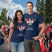 Canada Day With My Gnomies Maple Leaf Unisex T-Shirt