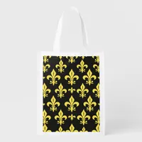 Fleur de Lis  Grocery Bag