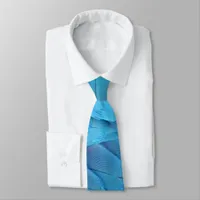 I'm blue - Macaw feathers Neck Tie