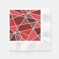 Elegant Geometrical Wedding Napkins