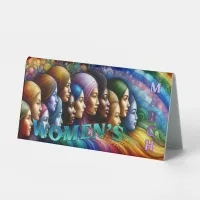 Women's History Month Table Tent Sign