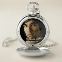 Graduate photo male student 2022 pocket watch