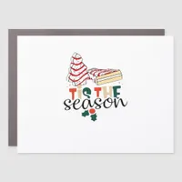 This Is The Season Christmas Car Magnet