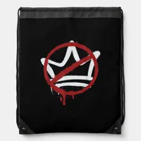 No Kings In America Since 1776 Minimal Clean Drawstring Bag