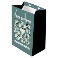 Funny You've Been Ghosted! Ghosts in Flight Medium Gift Bag