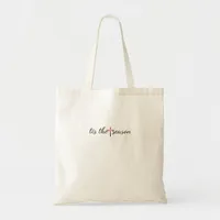 Tis The Season Retro Classic Tote Bag