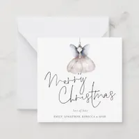 Mini Size | Fairy Minimalist Merry Christmas Card