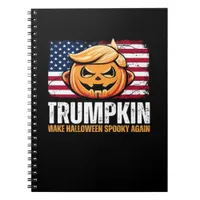 Donald Halloween - Trumpkin Make Halloween Spooky  Notebook