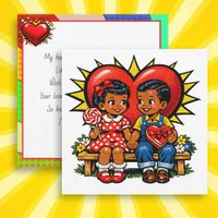 Happy Valentine's Day | Retro Pop Art Vintage Card