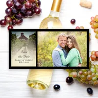 Vineyard and Rustic Red Barn Wedding Save the Date