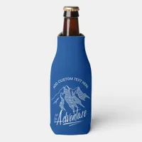 Up For Adventure Mountains White ID358 Bottle Cooler