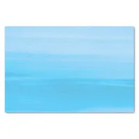 Blue ocean waves tissue paper