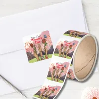 Every Day is Women's Day Square Sticker Roll