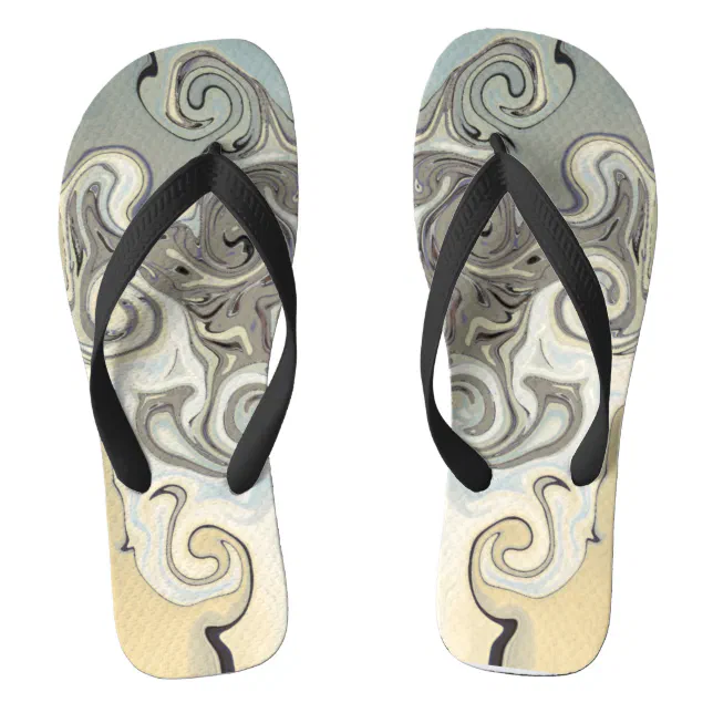 Beach design flip flops