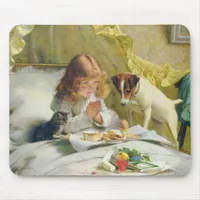 Suspense by Charles Burton Barber Mouse Pad