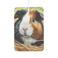 Cute Guinea Pig Animal Pet Cavy Watercolor Picture Air Freshener