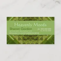 Abstract Patchwork Business Card