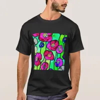 Anemones glass art T-Shirt