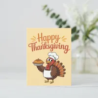 Thanksgiving Turkey Note Card