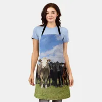 Cattle in the Field Apron