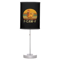 F-Caw-F Chicken Essential Vintage Graphic Table Lamp