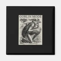Goblin Mode Goblincore Fairycore Medieval Grunge Magnet