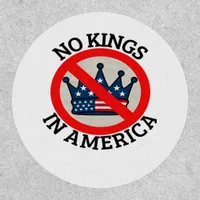No Kings In America Retro Classic Patch