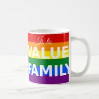 Rainbow Family Value Mug