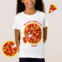 My Pizza Eating Shirt Personalized