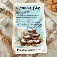 Whoopie Pies Recipe Personalized Kitchen Towel