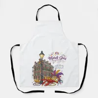 Mardi Gras Apron