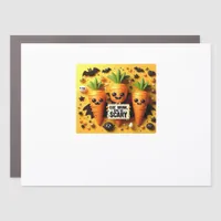 Eat Drink And Be Scary Retro Classic Car Magnet