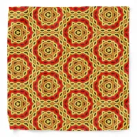 Mosaic Colorful Honeycomb Geometric Pattern Bandana