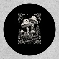 Cottagecore Aesthetic Mushroom Goblincore Mycology Patch