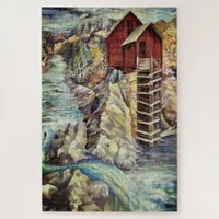 Colorado Rocky Mountains River Crystal Mill Jigsaw Puzzle