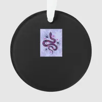 Whimsigoth Snake Spiders Flowers Ornament