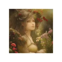 Nature Woman Wood Wall Art