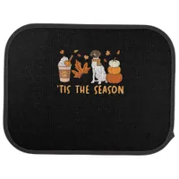Tis The Season German Shorthaired Dog Fall Pumpkin Car Floor Mat