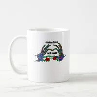 Skeleton Hand Heart Design Coffee Mug