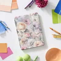 Elegant Rose Blossoms iPad Air Cover