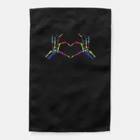 Cute Skeleton Sign Colorful Halloween Classic