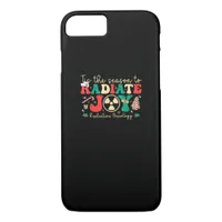 Tis Season To Joy Radiation Oncology Christmas iPhone 8/7 Case