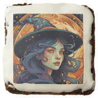 Halloween Witch Theme Brownies