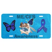 ME/CFS Chronic Fatigue Syndrome Awareness Plate