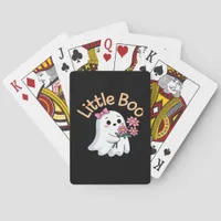 Halloween Boo Cute Family Poker Cards