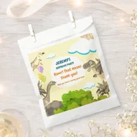 Dino Birthday Party Favor Bags