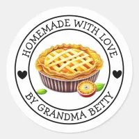 Made with Love, Handmade Pie Labels